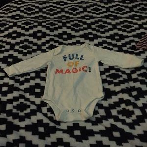 Cat & Jack onesie. Never worn but tags are gone.